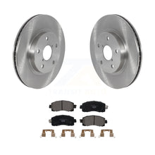 Charger l&#39;image dans la galerie, Front Disc Brake Rotors And Ceramic Pads Kit For Subaru Forester