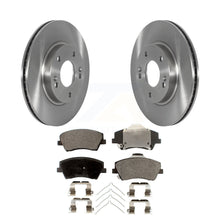 Charger l&#39;image dans la galerie, Front Disc Brake Rotors And Ceramic Pads Kit For Kia Niro Hyundai Ioniq