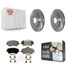 Load image into Gallery viewer, Front Disc Brake Rotors And Ceramic Pads Kit For Kia Niro Hyundai Ioniq