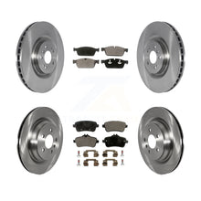 Load image into Gallery viewer, Front Rear Disc Brake Rotors And Ceramic Pads Kit For Mercedes-Benz GLE550e