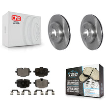 Load image into Gallery viewer, Rear Brake Rotor &amp; Ceramic Pad Kit For BMW 535i 550i xDrive 650i 640i Gran Coupe