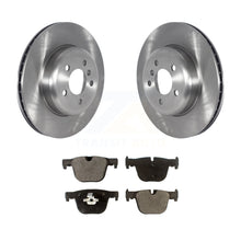 Charger l&#39;image dans la galerie, Rear Disc Brake Rotors And Ceramic Pads Kit For BMW 340i GT xDrive