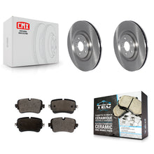 Load image into Gallery viewer, Rear Brake Rotors Ceramic Pad Kit For Audi Q7 Q8 With 375mm Diameter Front Rotor