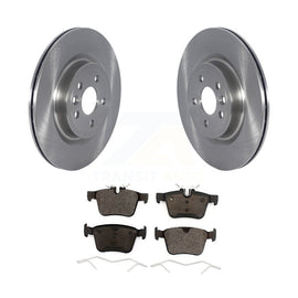 Rear Brake Rotors Ceramic Pad Kit For Land Rover Jaguar F-Pace Range Velar Sport