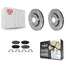 Load image into Gallery viewer, Front Disc Brake Rotors And Ceramic Pads Kit For Mazda 3