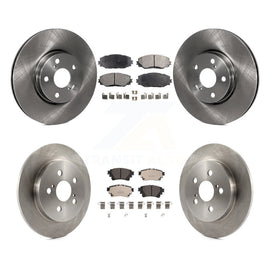 [Front+Rear] 2019 Toyota Corolla 1.8L Premium OE Brake Rotors & Ceramic Pads Kit For Max Braking