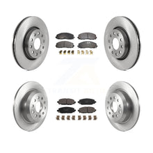 Load image into Gallery viewer, [Front+Rear] 2018-2021 Jeep Wrangler Rubicon Premium OE Brake Rotors &amp; Ceramic Pads Kit For Max Braking
