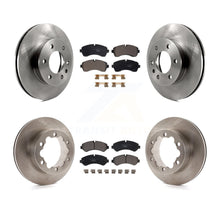 Charger l&#39;image dans la galerie, Front Rear Brake Rotors &amp; Ceramic Pad Kit For Mercedes-Benz Sprinter 3500 3500XD