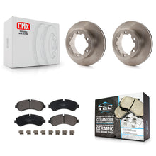 Load image into Gallery viewer, Rear Disc Brake Rotor And Ceramic Pad Kit For Mercedes-Benz Sprinter 3500 3500XD