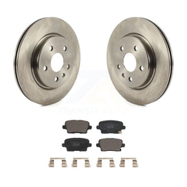 Rear Disc Brake Rotors And Ceramic Pads Kit For Cadillac XT4 Buick Envision