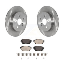 Load image into Gallery viewer, Rear Brake Rotors Ceramic Pad Kit For Toyota Corolla With Electric Parking