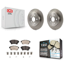 Charger l'image dans la galerie, [Rear] 2019 Toyota Corolla 1.8L Premium OE Brake Rotors &amp; Ceramic Pads Kit For Max Braking