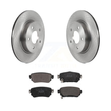 Load image into Gallery viewer, Rear Disc Brake Rotors And Ceramic Pads Kit For Nissan Rogue Sport LEAF Qashqai