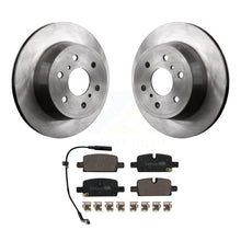 Load image into Gallery viewer, Rear Brake Rotor &amp; Ceramic Pad Kit For GMC Sierra 1500 With Manual Parking