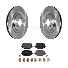 Load image into Gallery viewer, Rear Brake Rotor And Ceramic Pad Kit For Lincoln Aviator Ford Police Interceptor