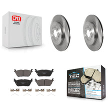 Load image into Gallery viewer, Rear Disc Brake Rotors And Ceramic Pads Kit For Ram 1500