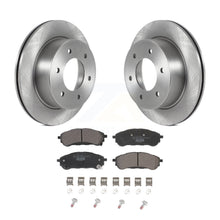 Charger l&#39;image dans la galerie, Rear Disc Brake Rotors And Ceramic Pads Kit For 2019-2022 Ford Ranger