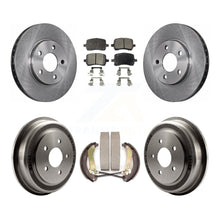 Charger l'image dans la galerie, Front Rear Disc Brake Rotors Ceramic Pads And Drum Kit For Chevrolet Malibu