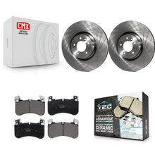 Charger l'image dans la galerie, Front Brake Rotor And Ceramic Pad Kit For Land Rover Range Sport Defender 90 110