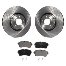 Charger l&#39;image dans la galerie, Front Disc Brake Rotors And Ceramic Pad Kit For Land Rover Range Defender 90 110