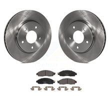 Charger l&#39;image dans la galerie, Front Disc Brake Rotors And Ceramic Pads Kit For Nissan LEAF NV200