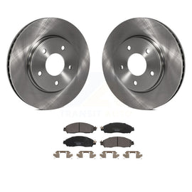 [Front] 2018-2022 Nissan LEAF Premium OE Brake Rotors & Ceramic Pads Kit For Max Braking