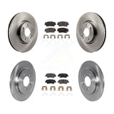 [Front+Rear] 2017-2021 Kia Sportage Turbocharged Premium OE Brake Rotors & Ceramic Pads Kit For Max Braking