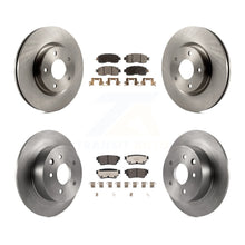 Charger l&#39;image dans la galerie, [Front+Rear] 2019-2020 Nissan Altima AWD Premium OE Brake Rotors &amp; Ceramic Pads Kit For Max Braking