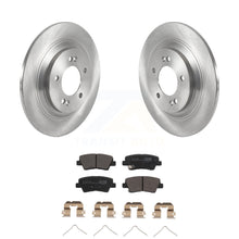 Charger l&#39;image dans la galerie, Rear Brake Rotor And Ceramic Pad Kit For Kia Cadenza With Electric Parking