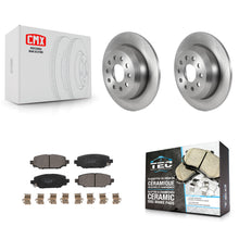 Load image into Gallery viewer, [Rear] 2018-2020 Jeep Wrangler Sport Premium OE Brake Rotors &amp; Ceramic Pads Kit For Max Braking