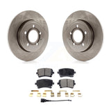 Rear Brake Rotor & Ceramic Pad Kit For Audi A4 Quattro With 300mm Diameter