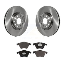 Load image into Gallery viewer, Front Disc Brake Rotors And Ceramic Pads Kit For Audi A6 Quattro