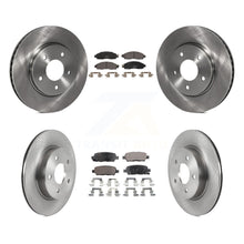 Load image into Gallery viewer, [Front+Rear] 2018 Nissan LEAF S Premium OE Brake Rotors &amp; Ceramic Pads Kit For Max Braking