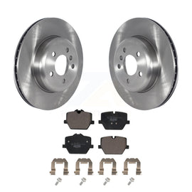 [Rear] 2019 BMW 330i With Blue Painted Calipers Premium OE Brake Rotors & Ceramic Pads Kit For Max Braking