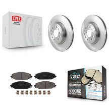 Load image into Gallery viewer, Front Disc Brake Rotors And Ceramic Pads Kit For Ram 1500