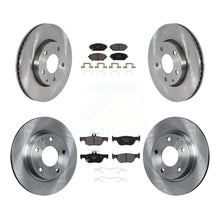 Load image into Gallery viewer, Front Rear Disc Brake Rotors And Ceramic Pads Kit For Mazda 3