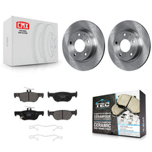 Load image into Gallery viewer, Rear Disc Brake Rotors And Ceramic Pads Kit For Mazda 3 CX-30