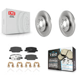 Rear Brake Rotor And Ceramic Pad Kit For Hyundai Santa Fe Kia Telluride Palisade