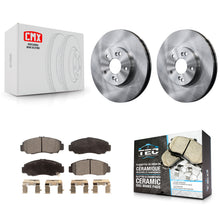 Load image into Gallery viewer, Front Disc Brake Rotors And Ceramic Pads Kit For Honda Accord