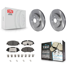 Load image into Gallery viewer, Front Disc Brake Rotors And Ceramic Pads Kit For Toyota Corolla Prius Prime