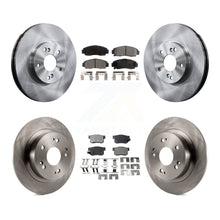 Load image into Gallery viewer, [Front+Rear] 06-07 Honda Accord Hybrid with 3.0L Premium OE Brake Rotors &amp; Ceramic Pads Kit For Max Braking
