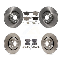 Load image into Gallery viewer, Front Rear Disc Brake Rotors And Ceramic Pads Kit For Volkswagen CC
