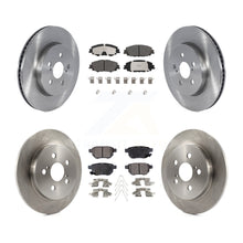 Load image into Gallery viewer, Front Rear Brake Rotors Ceramic Pad Kit For 2020-2022 Toyota Corolla Prius Prime