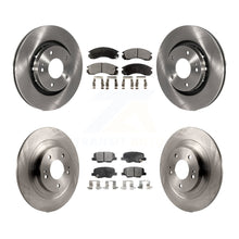 Load image into Gallery viewer, Front Rear Disc Brake Rotors And Ceramic Pads Kit For Mitsubishi Outlander PHEV