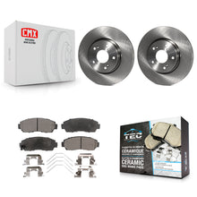 Load image into Gallery viewer, Front Disc Brake Rotors And Ceramic Pads Kit For Honda CR-V