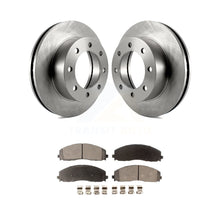 Charger l&#39;image dans la galerie, Front Disc Brake Rotors And Ceramic Pads Kit For 2013 Ford F-250 Super Duty 4WD