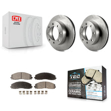 Load image into Gallery viewer, [Front] 2013 Ford F-250 Super Duty 4WD Premium OE Brake Rotors &amp; Ceramic Pads Kit For Max Braking