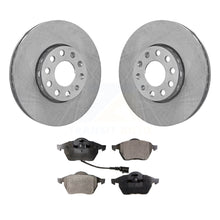 Load image into Gallery viewer, Front Disc Brake Rotors And Ceramic Pads Kit For Audi A6 Quattro 100