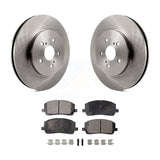 [Front] 06-07 Toyota Highlander Hybrid Limited Premium OE Brake Rotors & Ceramic Pads Kit For Max Braking