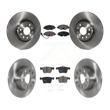 Charger l&#39;image dans la galerie, [Front+Rear] 2022-2023 Volkswagen Taos FWD Premium OE Brake Rotors &amp; Ceramic Pads Kit For Max Braking
